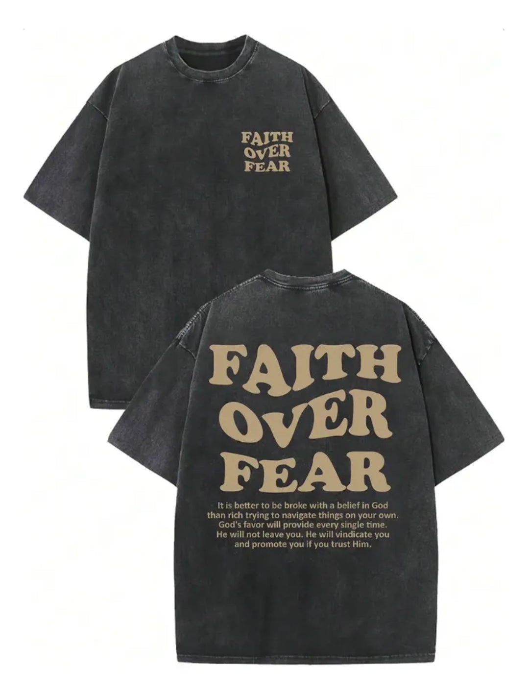 FAITH OVER FEAR